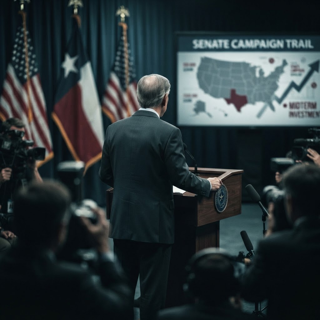 Trump’s first major midterm money move: A $10M Texas Senate ad blitz