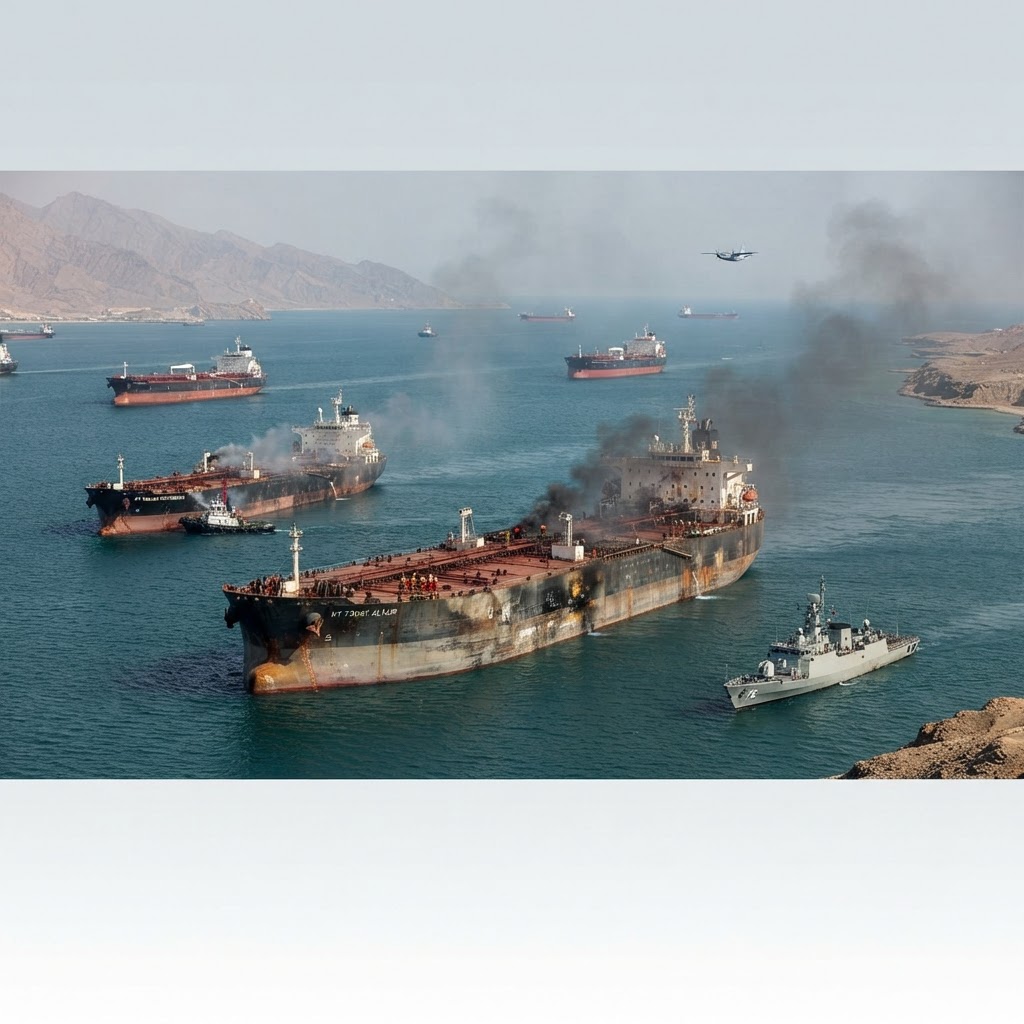 Iran says 4 tankers strike mines and catch fire in Strait of Hormuz, and other Mideast news
