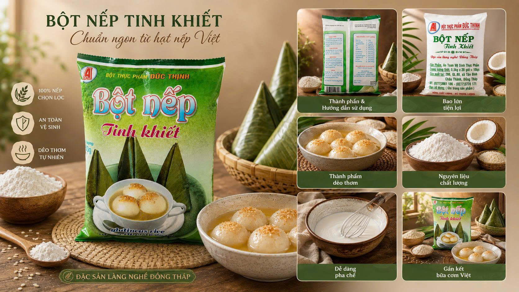 Bột Nếp Tinh Khiết