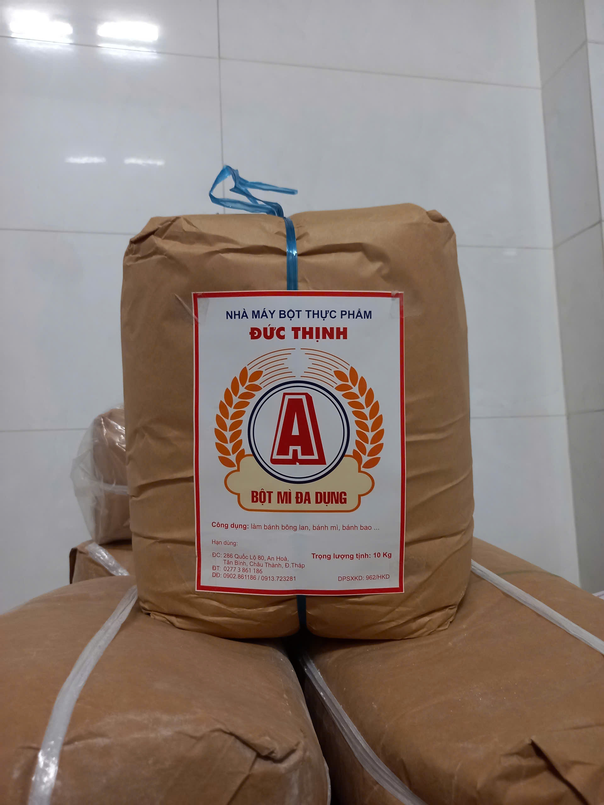 test sp Bột Mì Xá