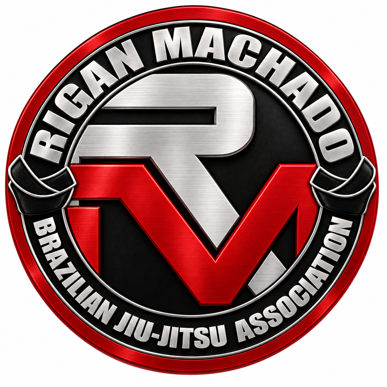Official Rigan Machado Brazilian Jiu-Jitsu Association emblem