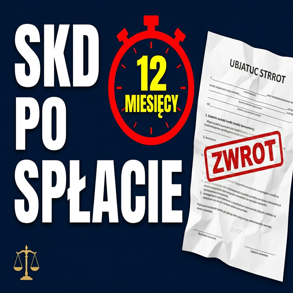 SKD po spłacie kredytu – kiedy można pozwać bank