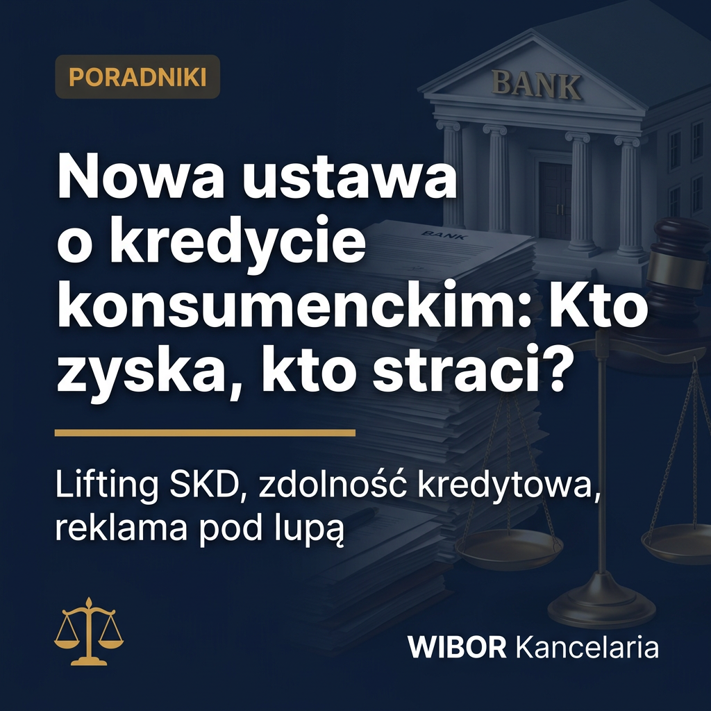 Nowa ustawa o kredycie konsumenckim: rewolucja czy kompromis? Kto zyska, kto straci