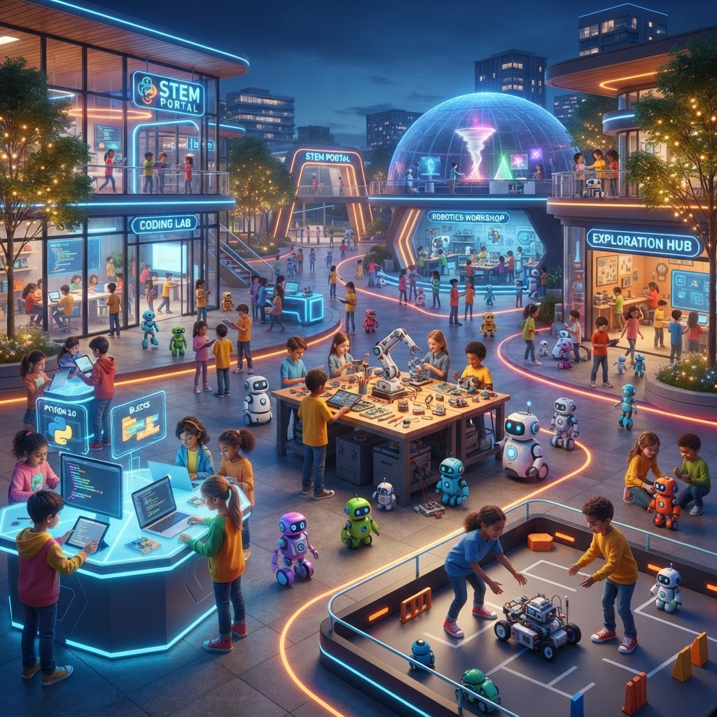 Kids & Robots STEM World