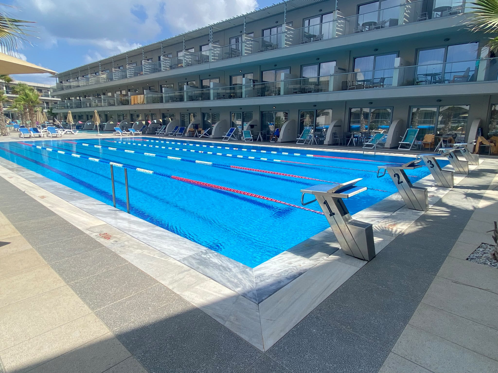 Piscine nuit