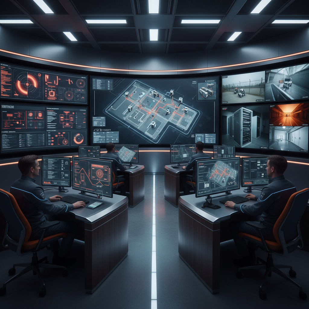 RoboGuard remote security command center dashboard