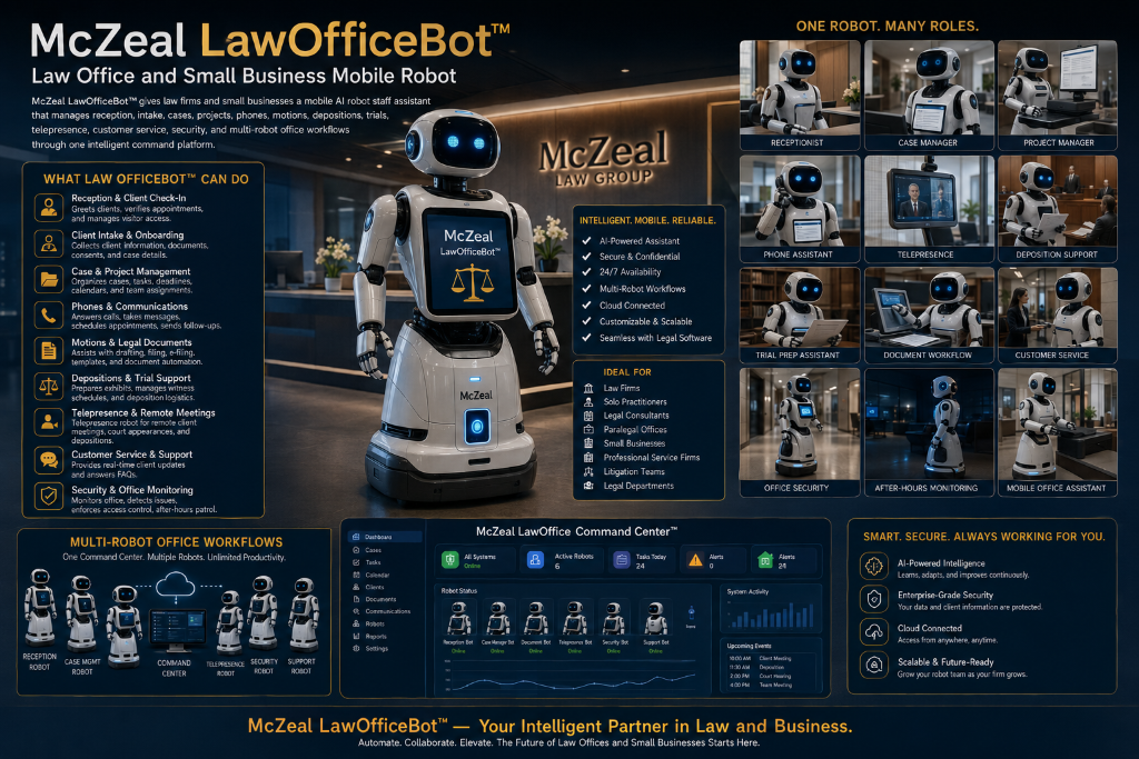 McZeal LawOfficeBot legal automation graphic