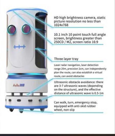 PaoPao Delivery Service Robot