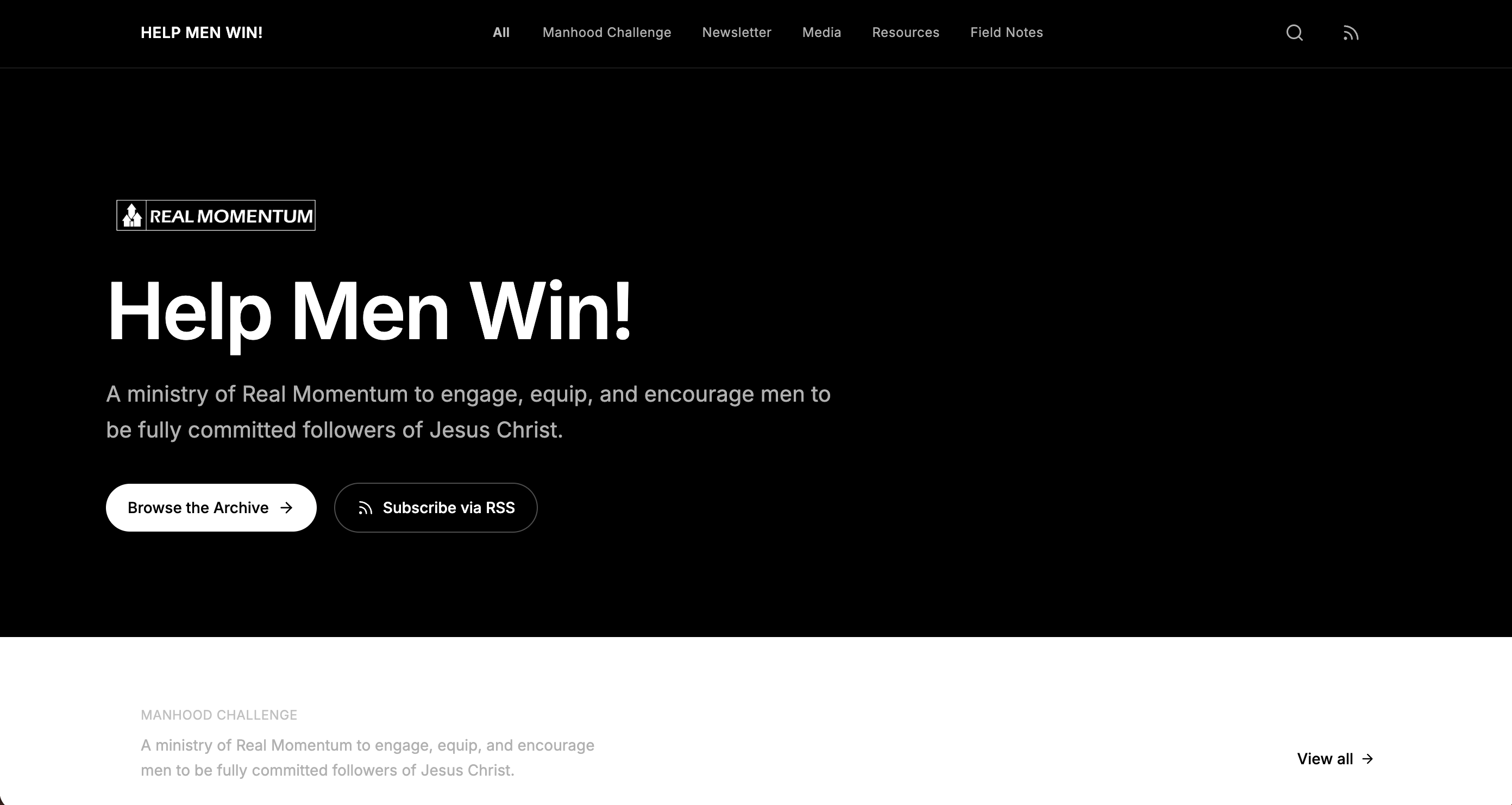 Help Men Win!