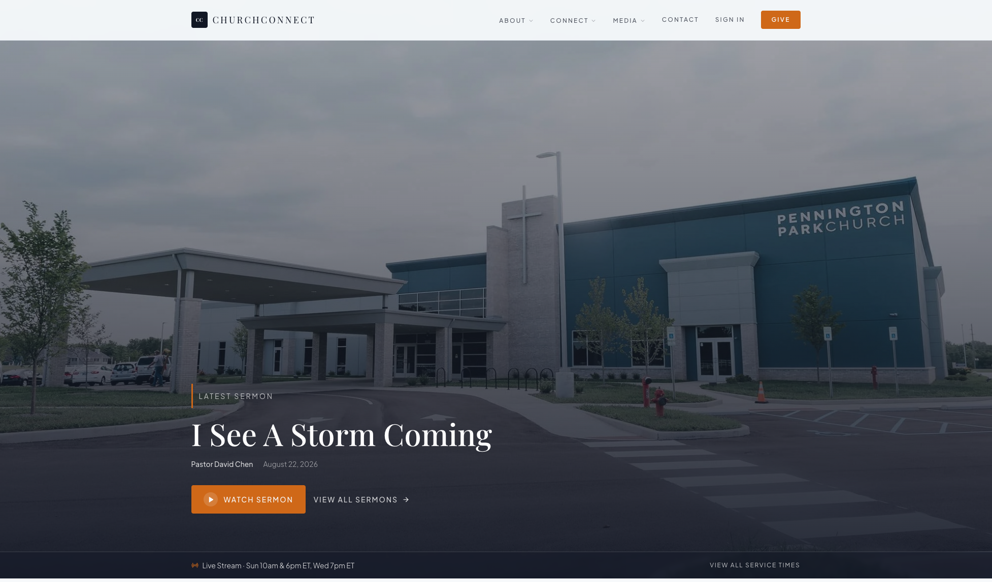 Front-End Website preview