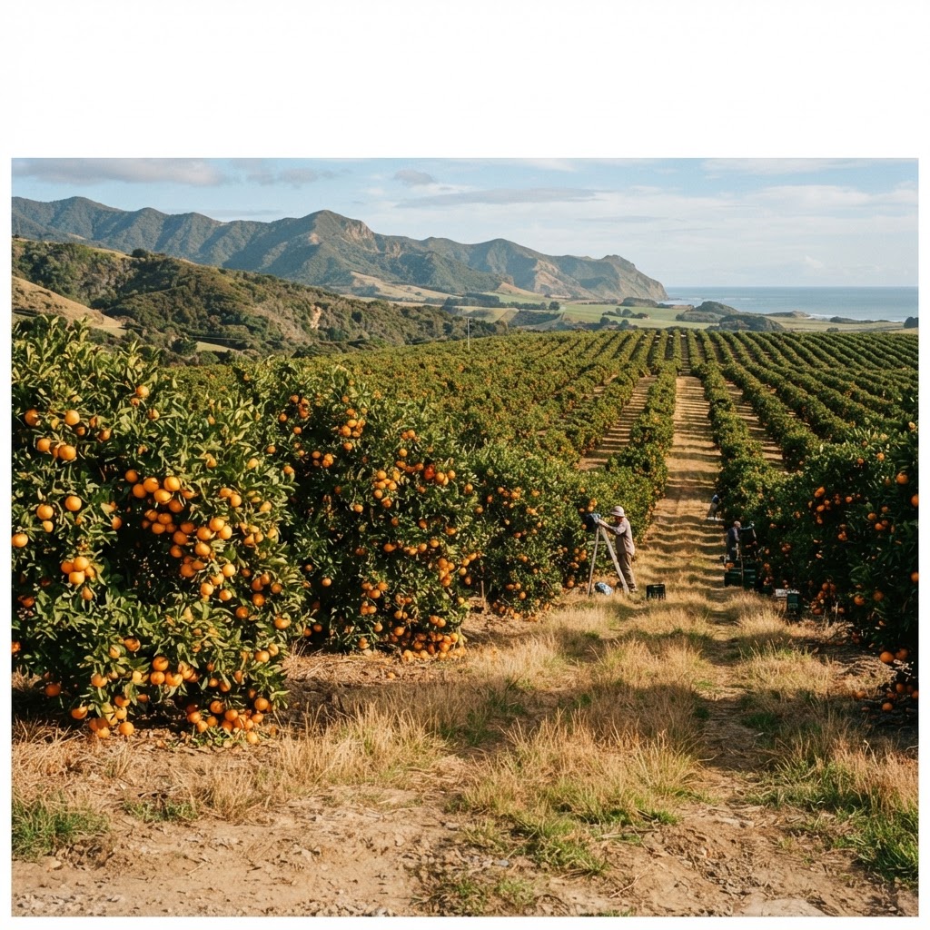 Citrus Harvest – Gisborne