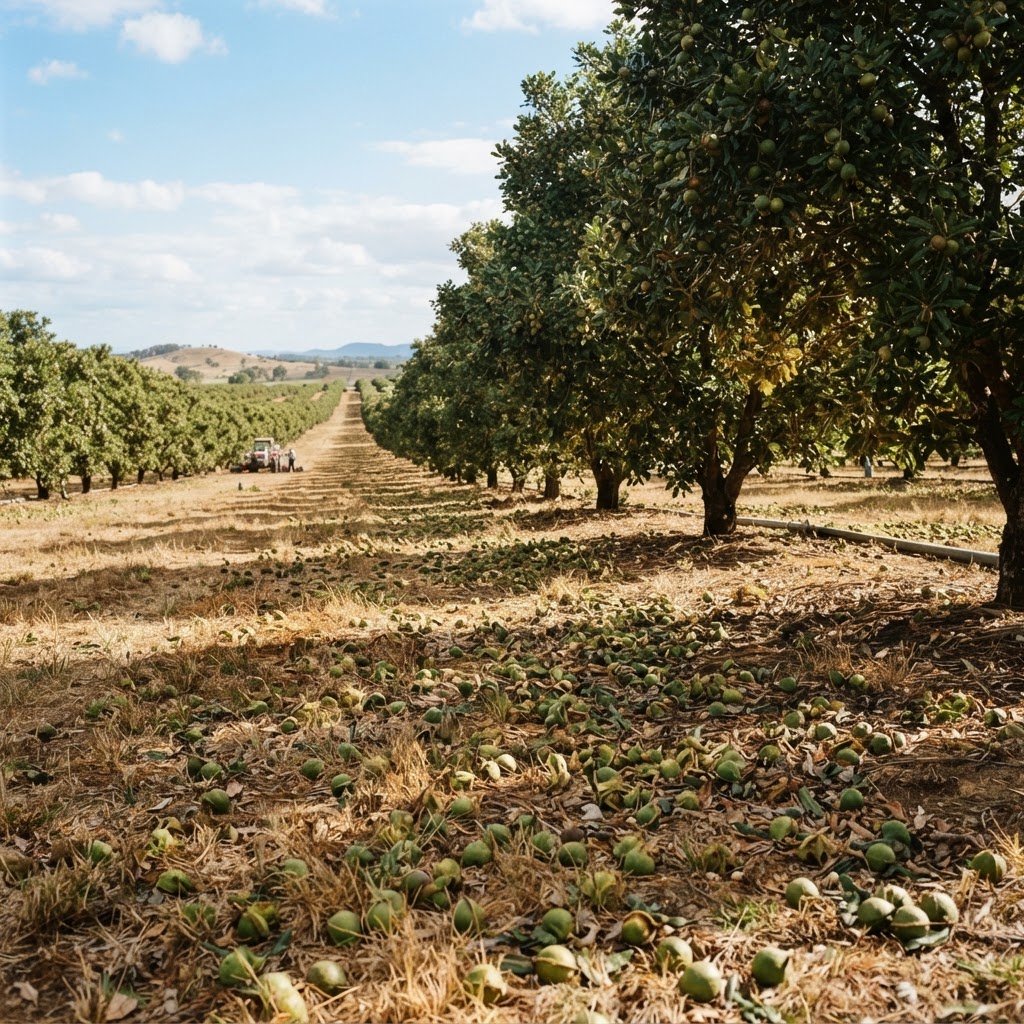Macadamia Harvest – Bundaberg