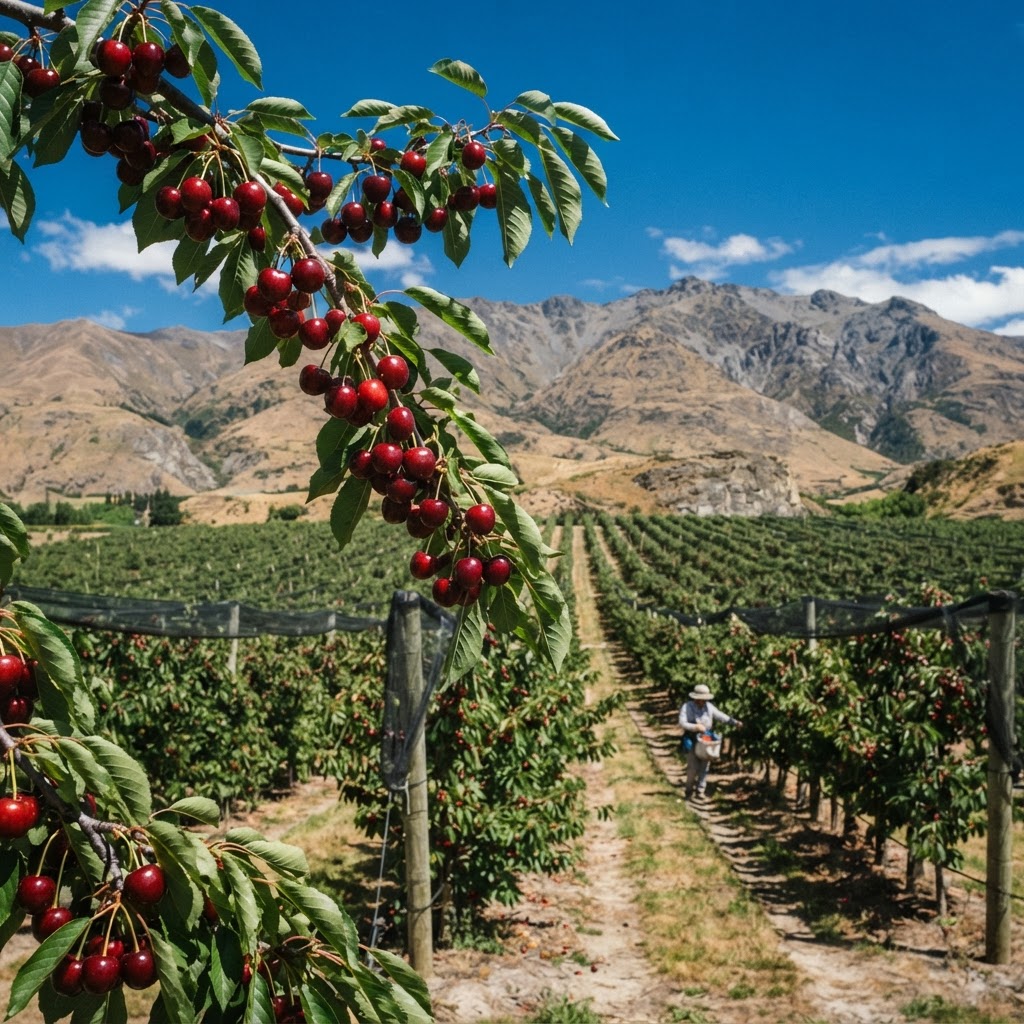 Cherry Harvest – Central Otago