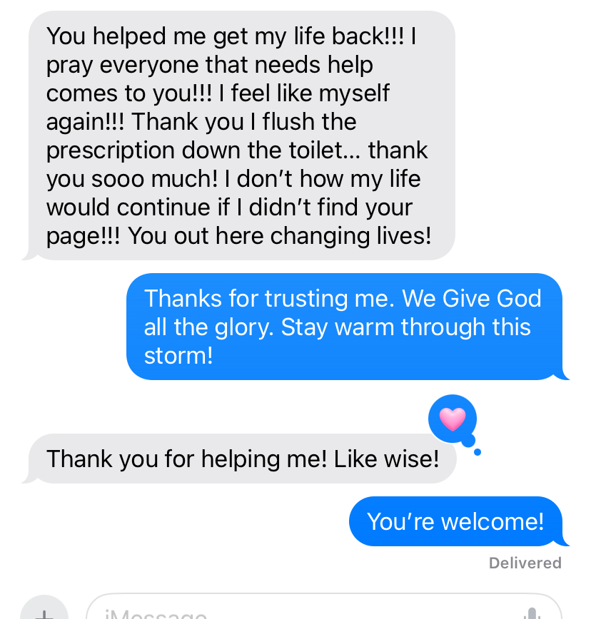 Original client message