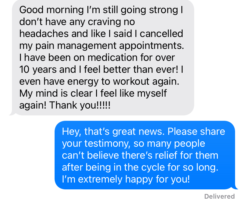 Original client message