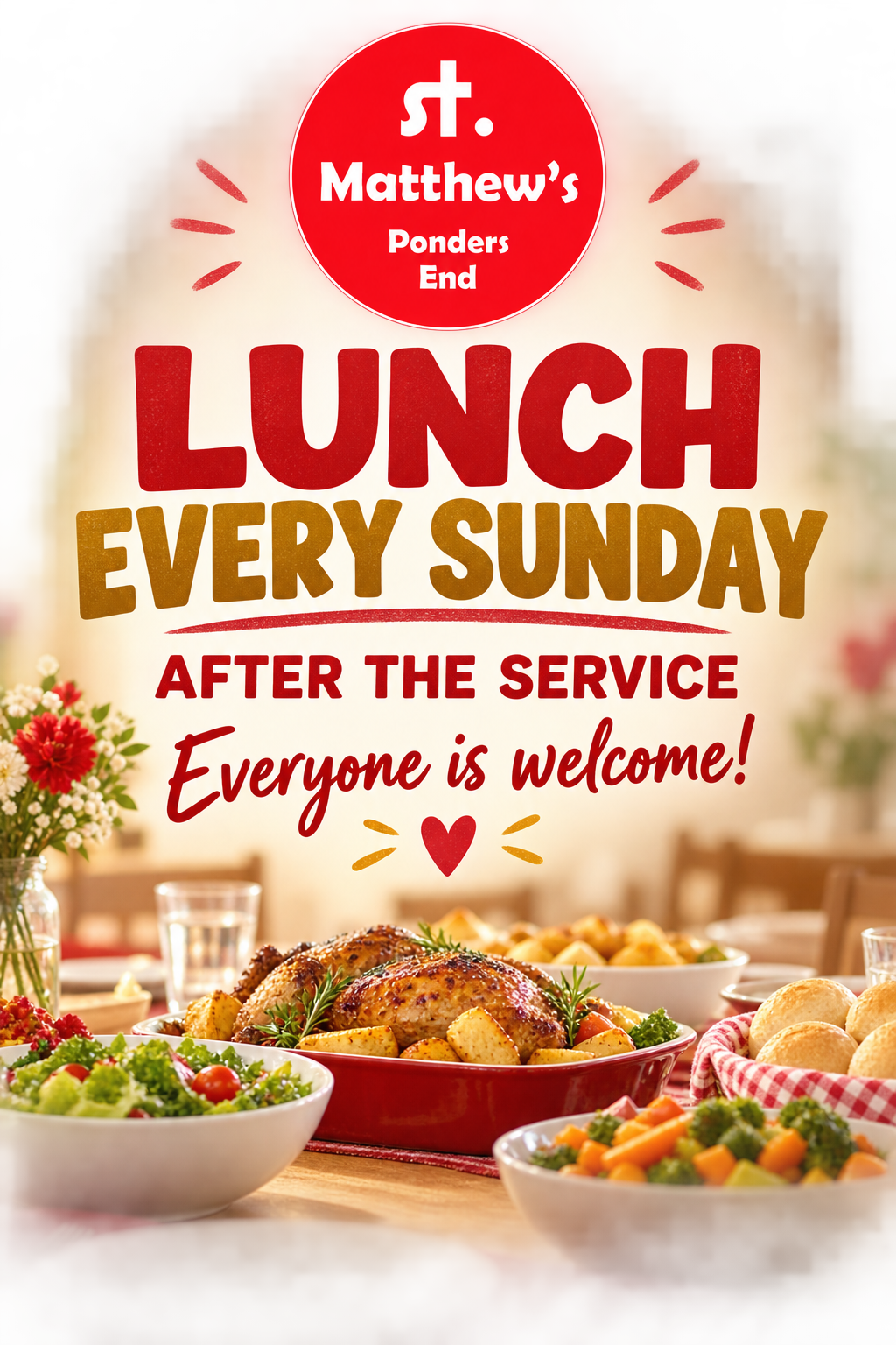 Sunday Lunch After the Service