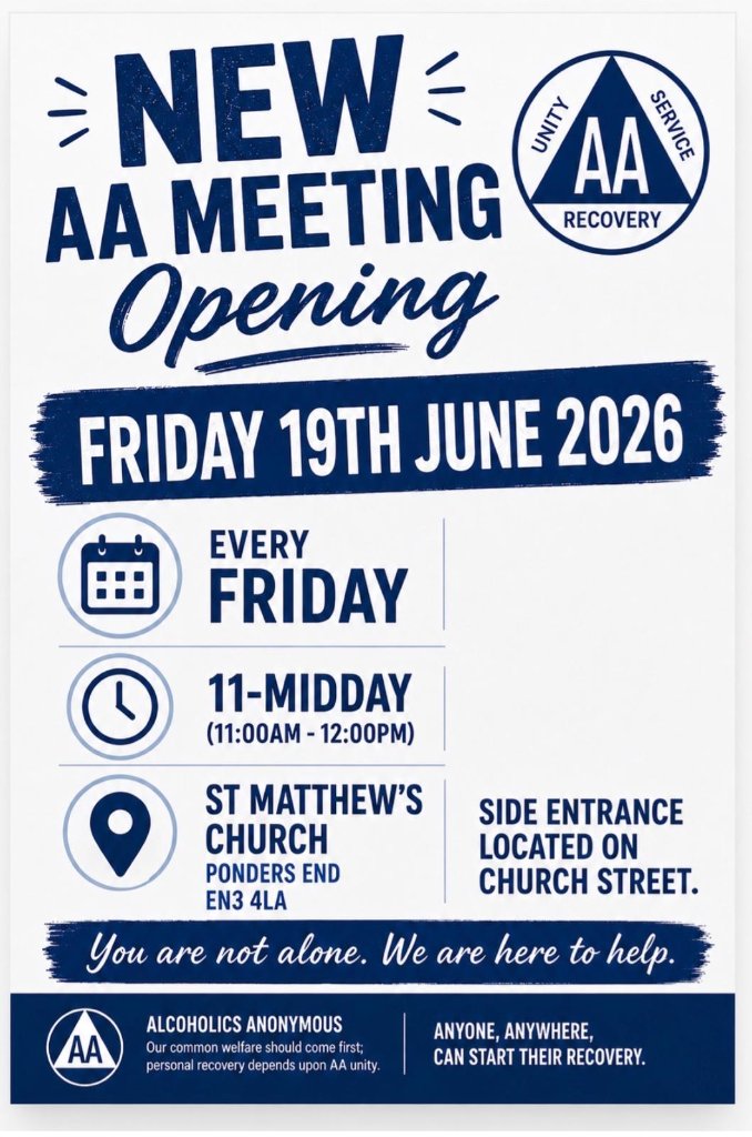 New AA Meeting Opening