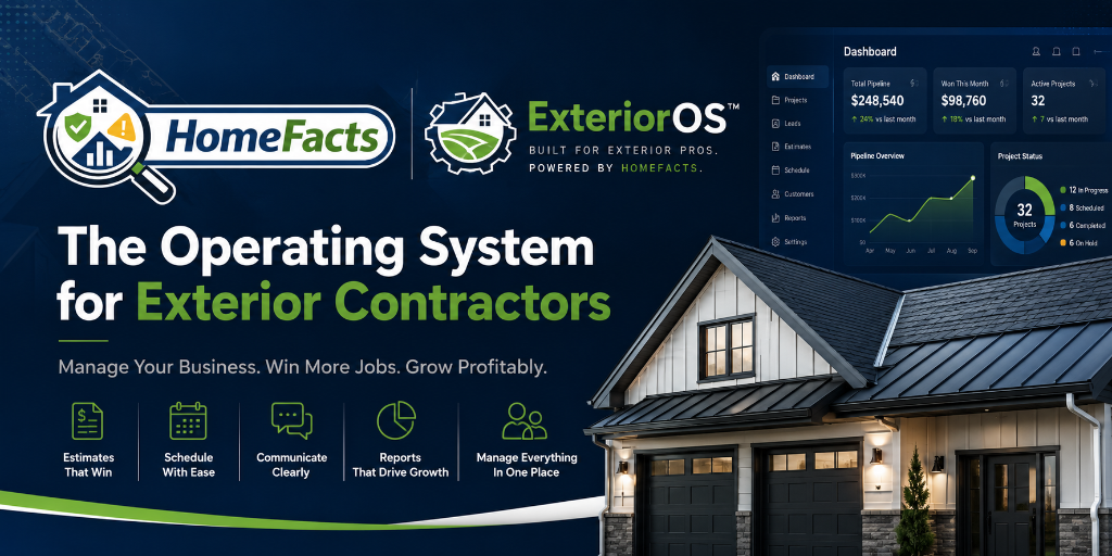 HomeFacts ExteriorOS — The Operating System for Exterior Contractors