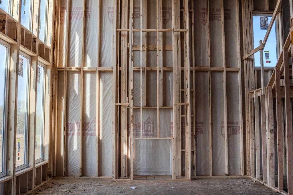Interior wall framing