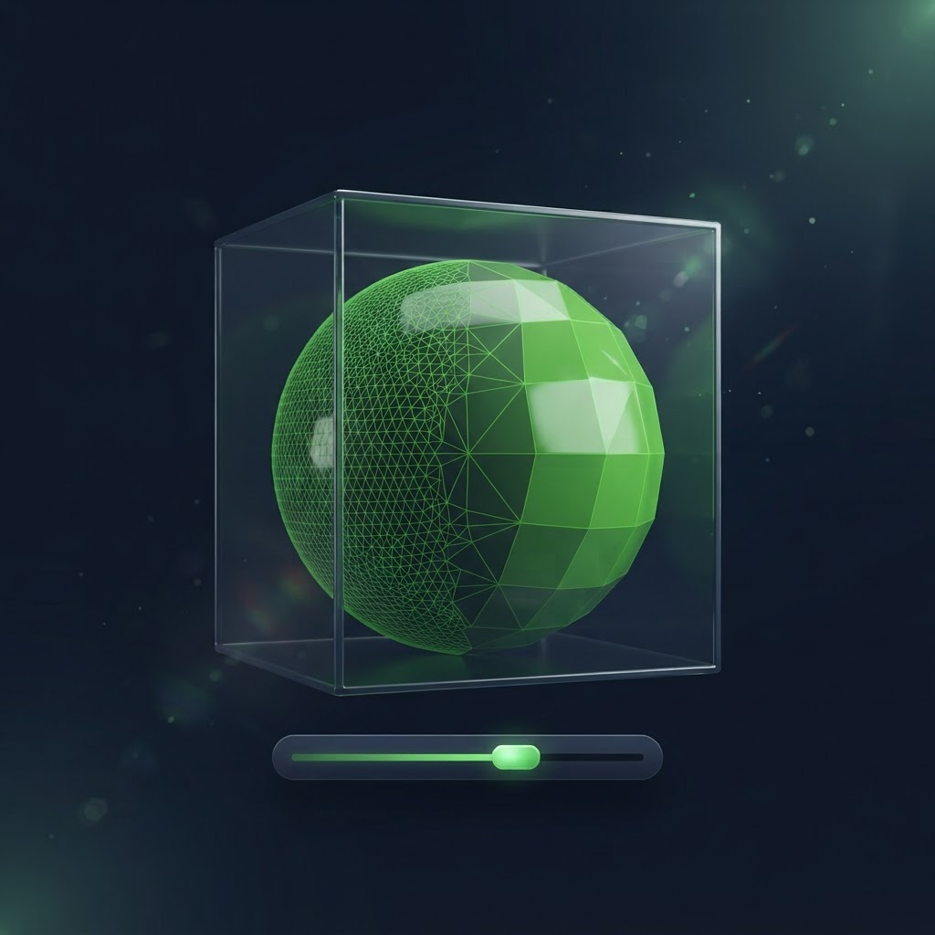 Mitigating Glitch Artifacts in Web-Based 3D Geometry Compression