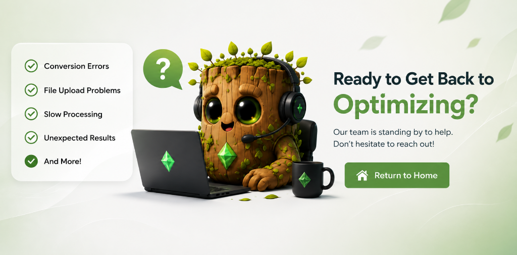 Ready to get back to optimizing?