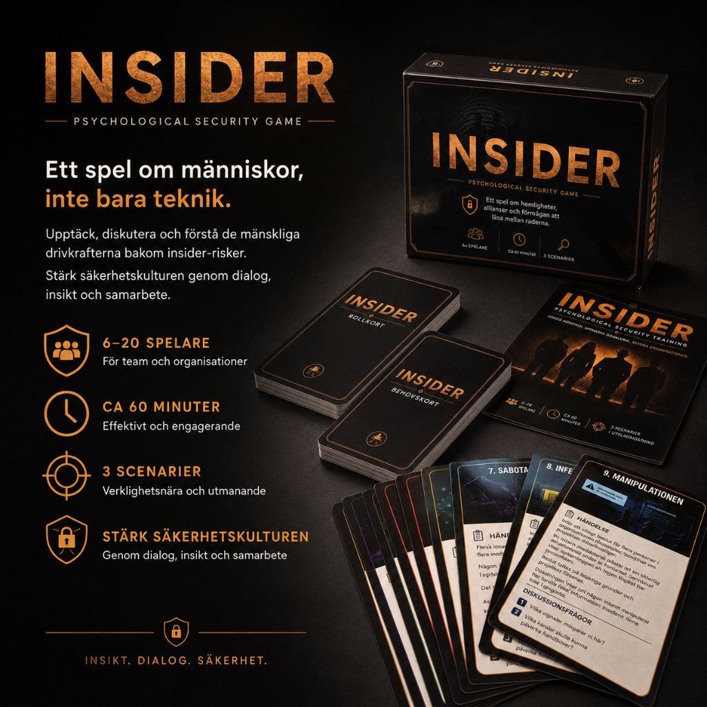 INSIDER – vad ingår