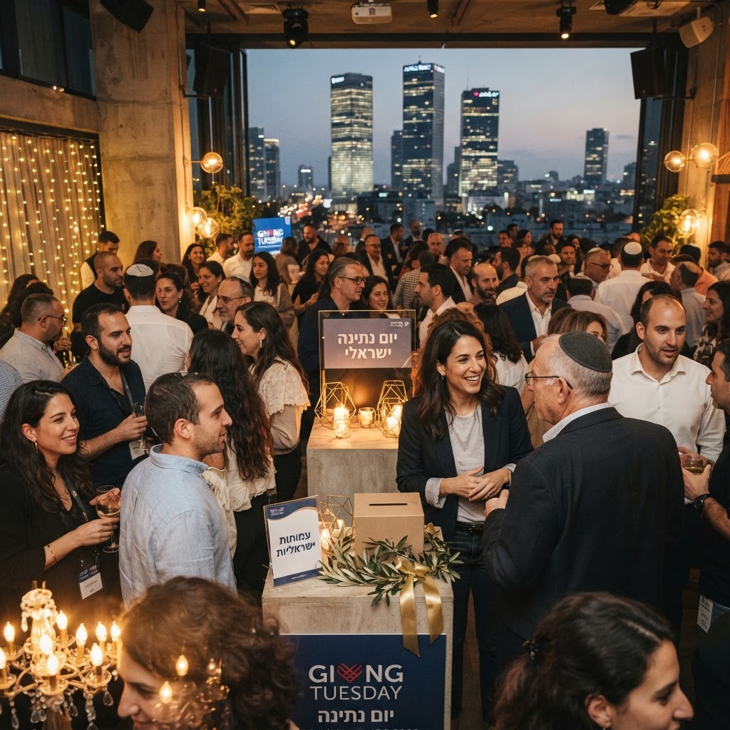 Giving Tuesday ישראל: איך הופכים יום של נתינה לקשר מתמשך - חנן הראל