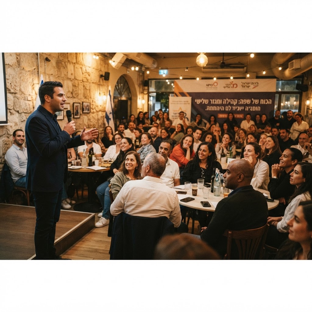 הכוח של שפה: למה שפה היא הכלי הכי חזק שלכם בבניית קהילה - חנן הראל