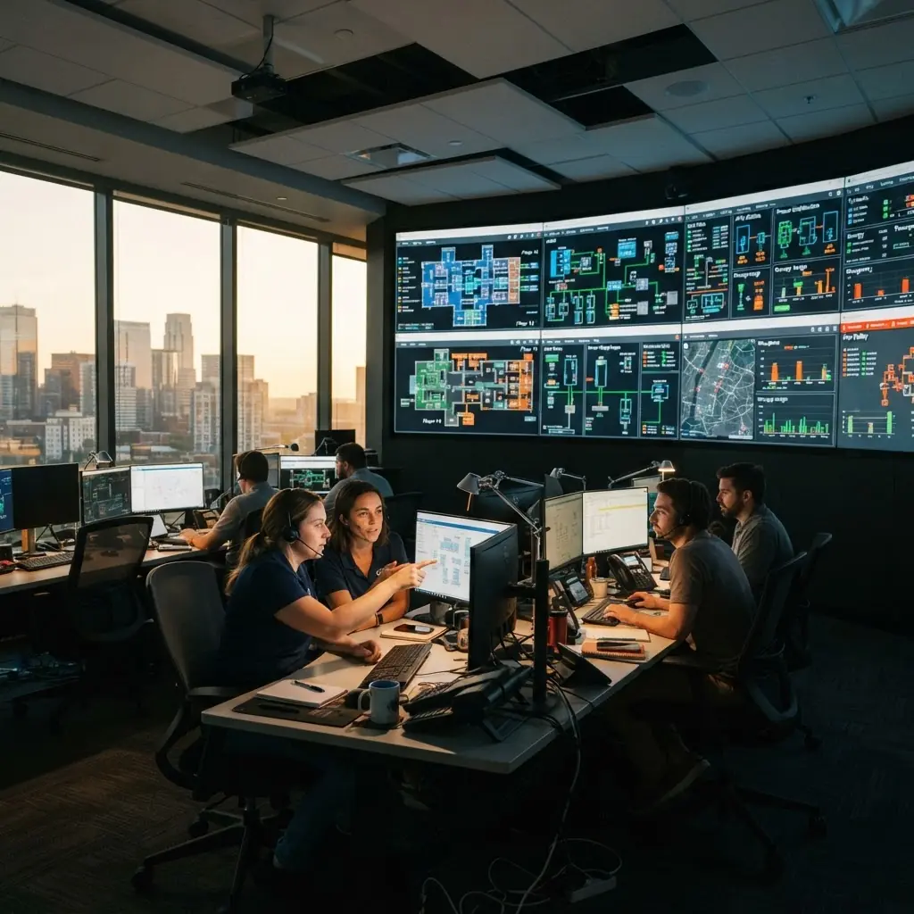 Mixed-Use District Systems Integration — view 2