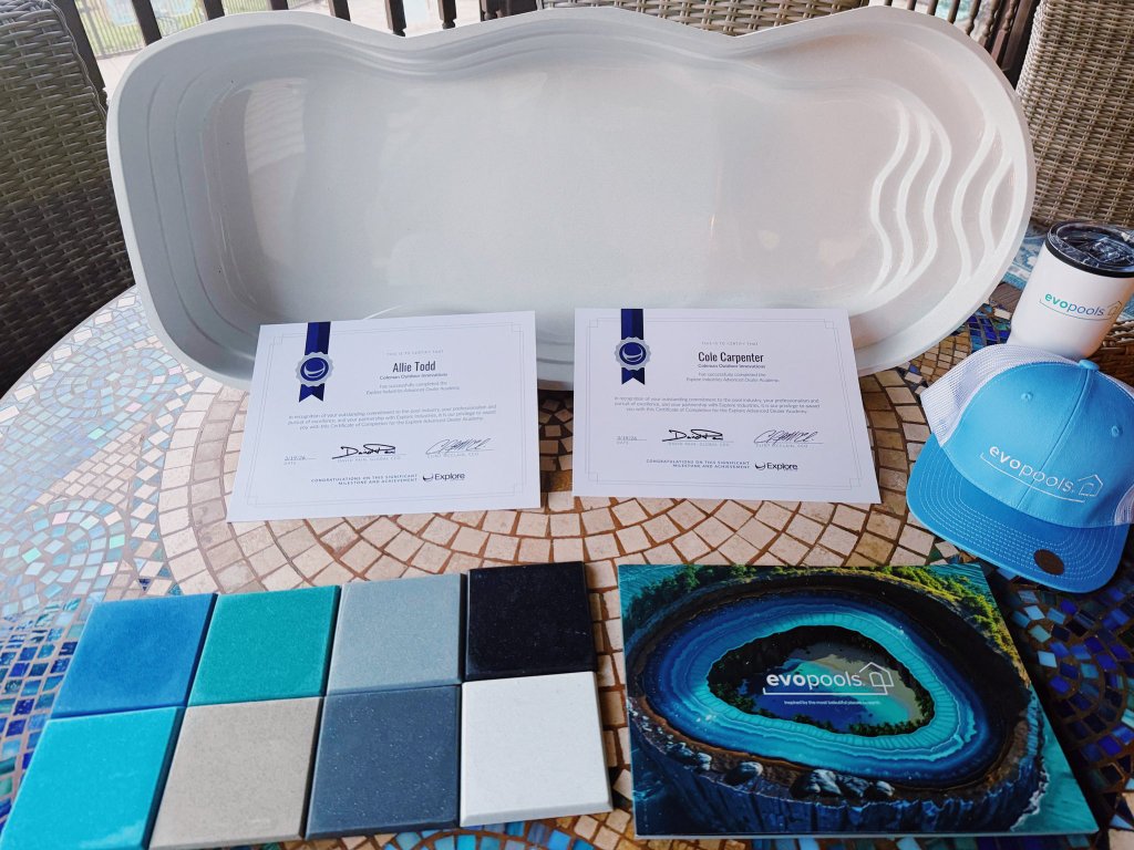 We're Now Partners with EVO Pools & Explore Industries! 1