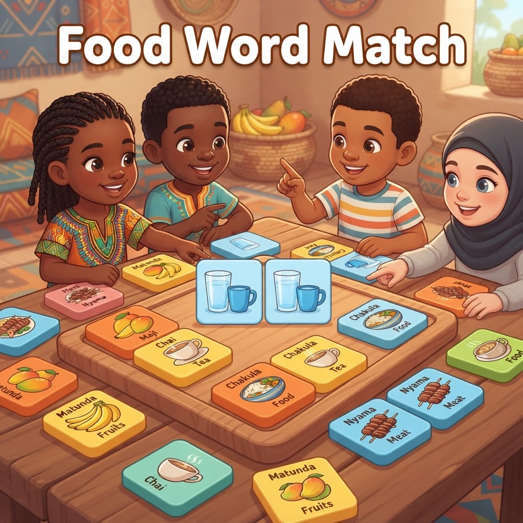 Food Word Match