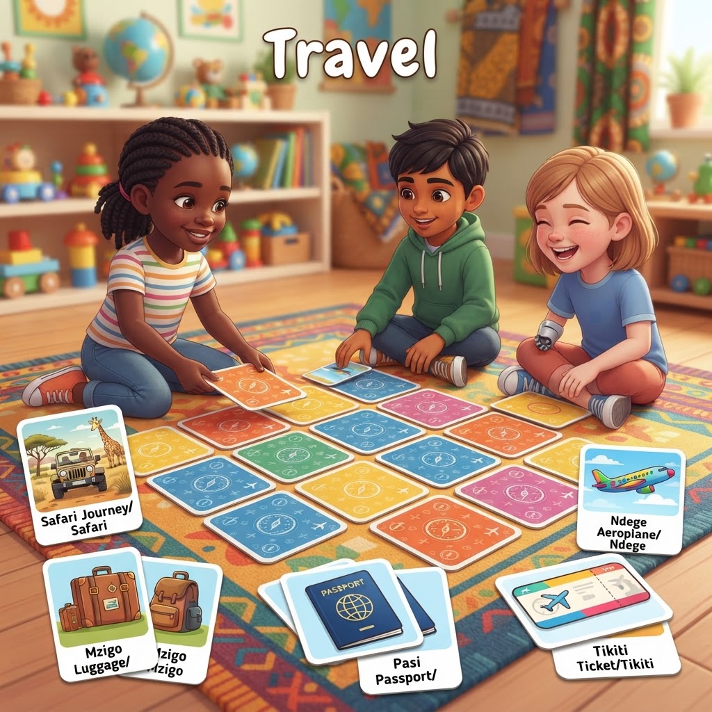Travel Memory Game