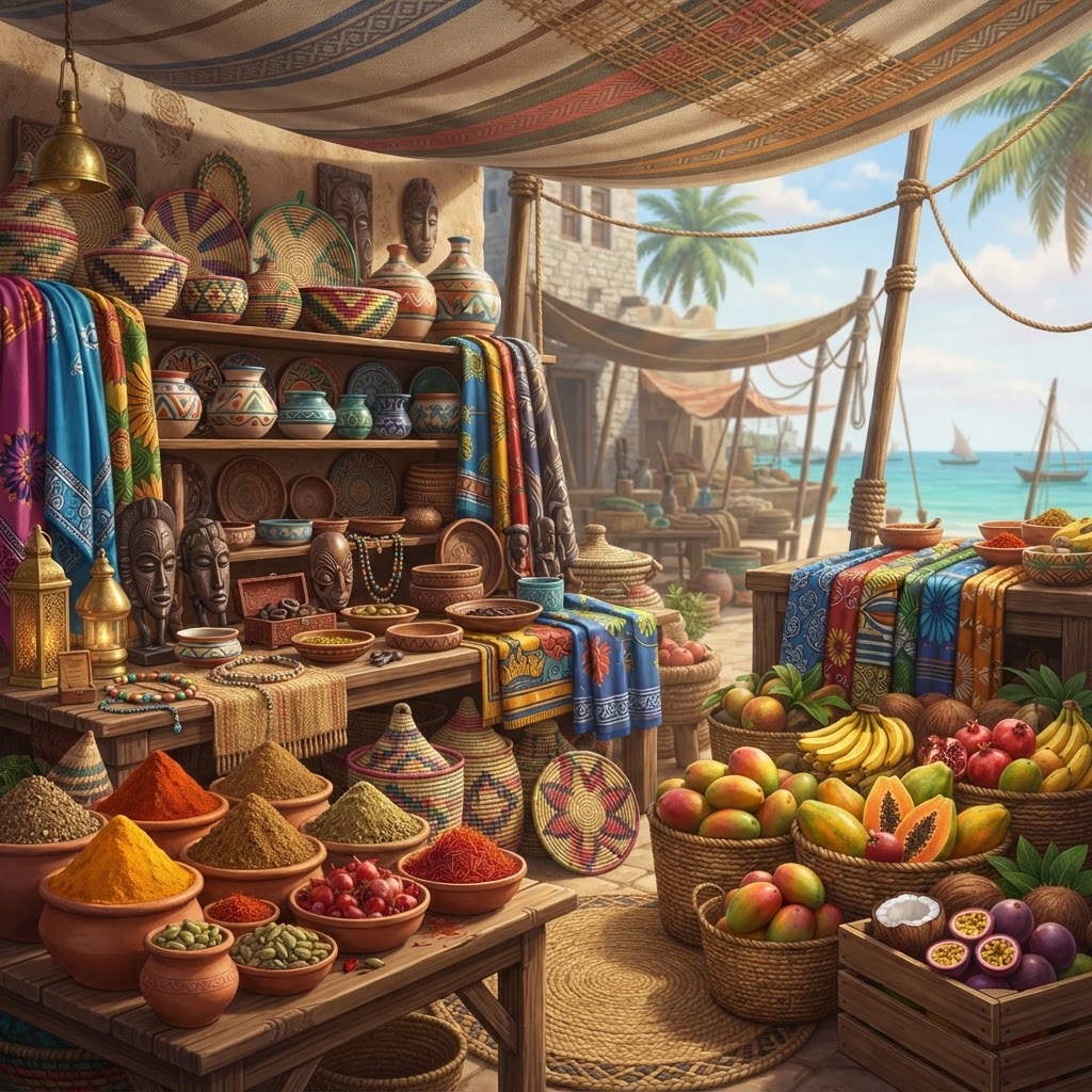 Colorful Coastal Markets