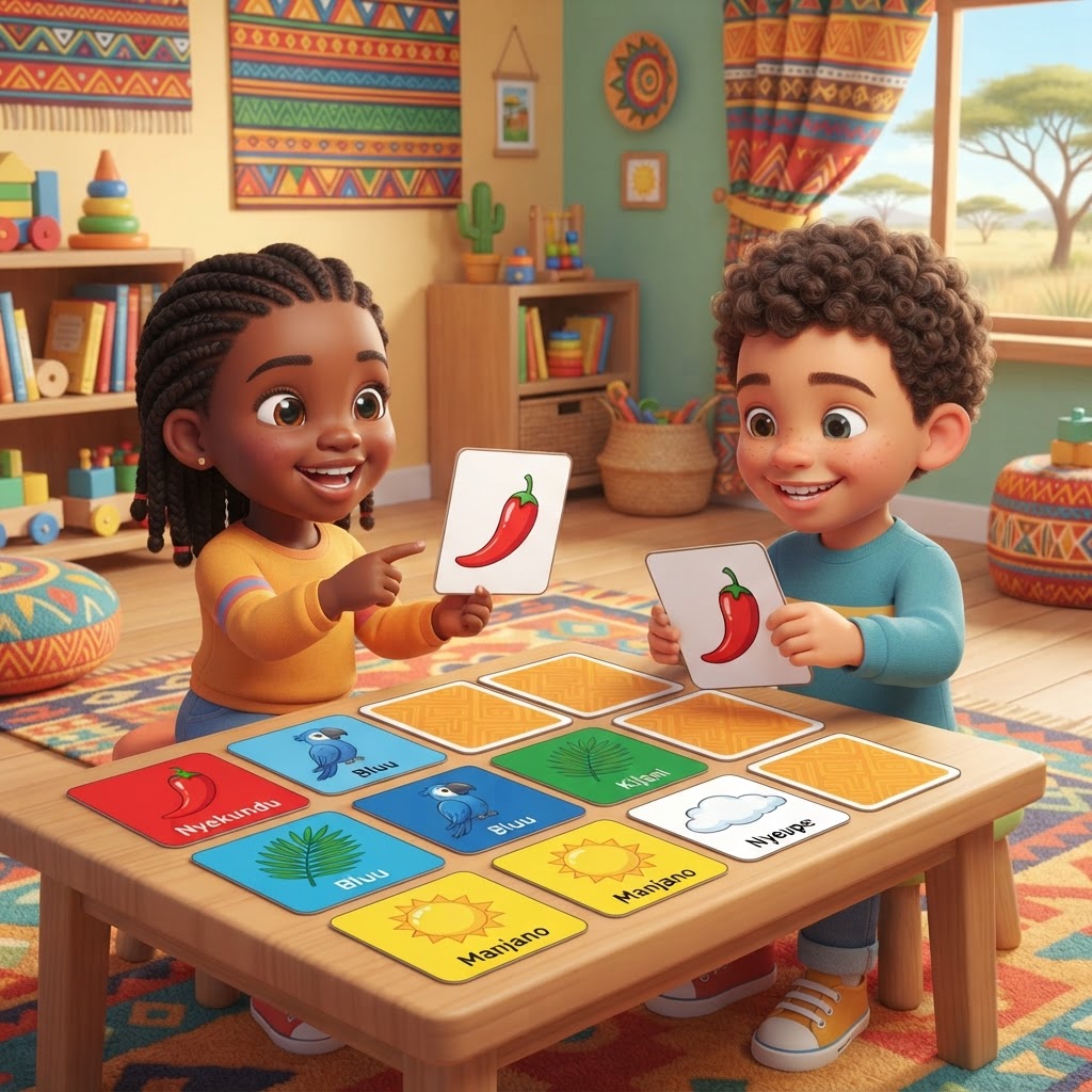 Colors Memory Pairs