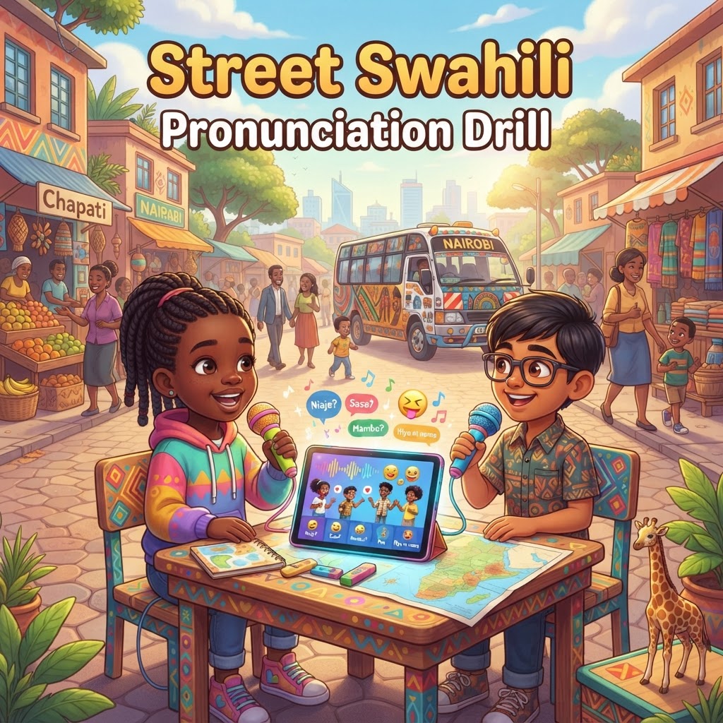 Street Swahili Pronunciation Drill
