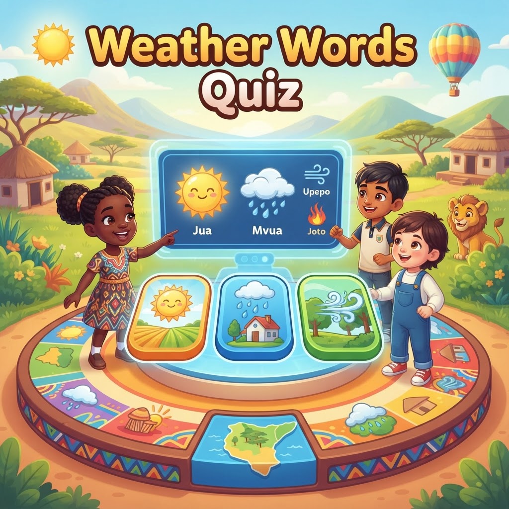 Weather Words Quiz