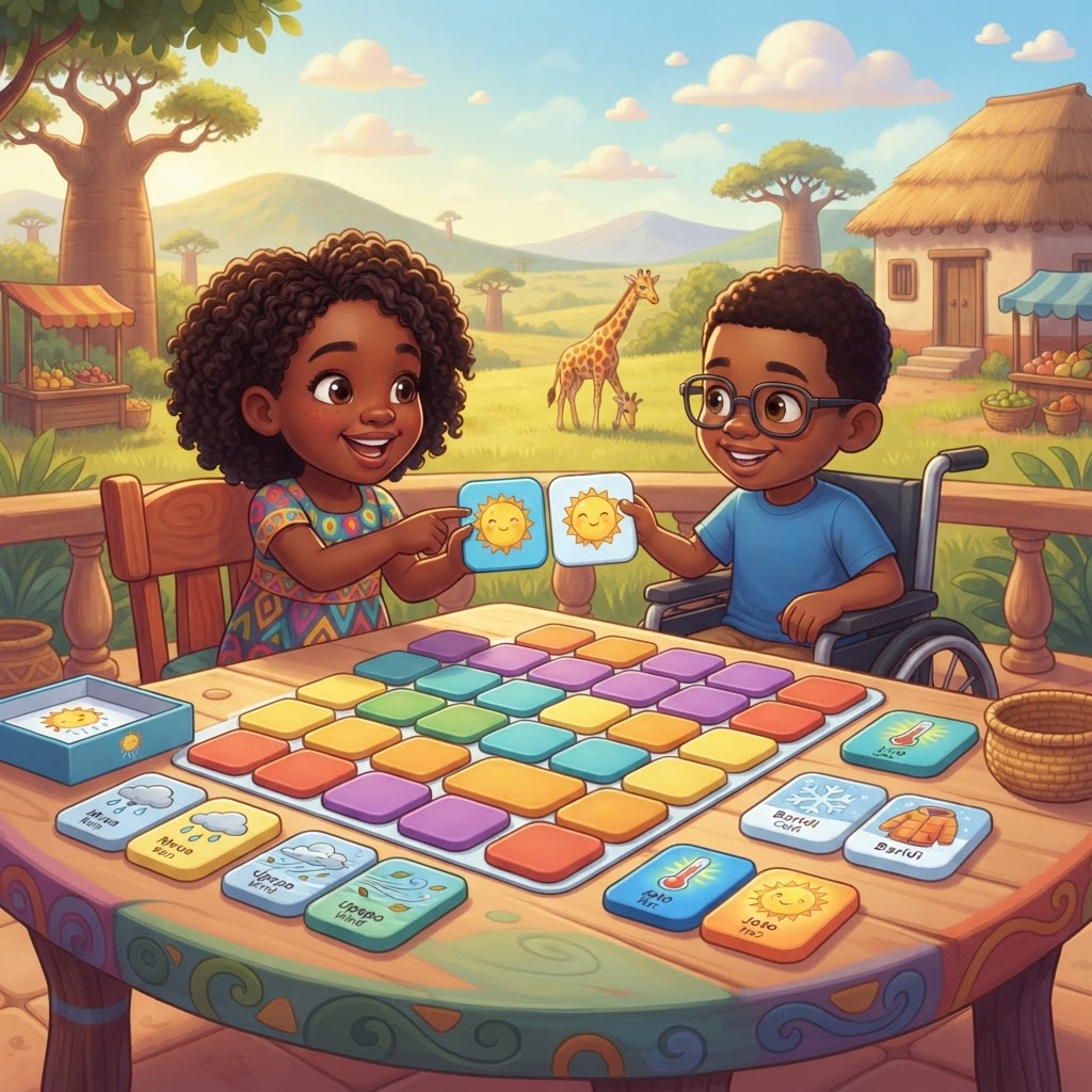 Weather Words Match