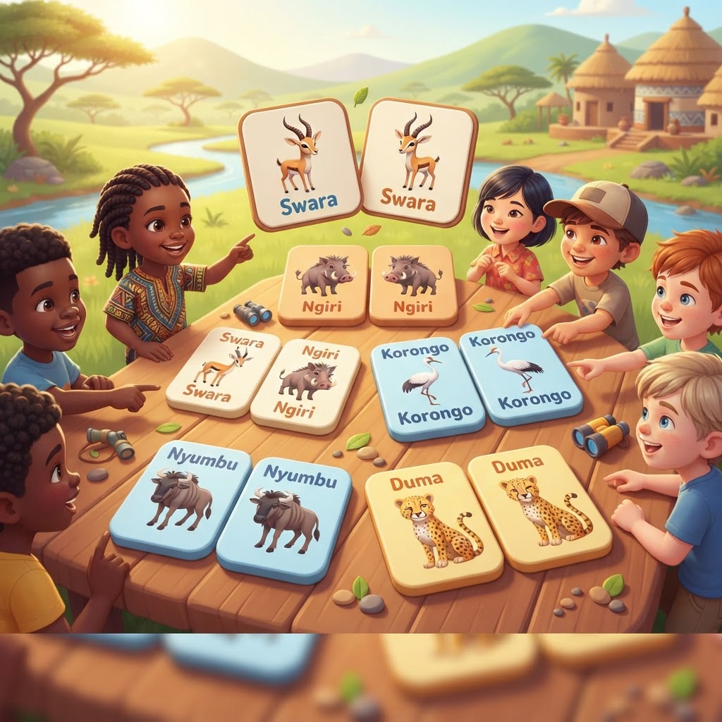 Wild Animals Memory