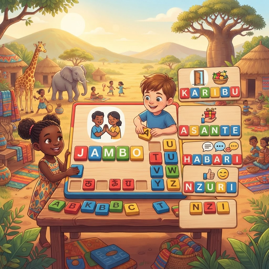 Greetings Word Scramble