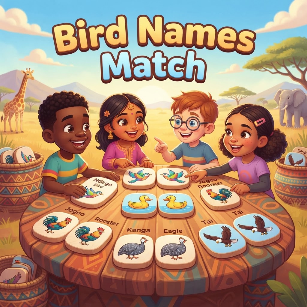 Bird Names Match