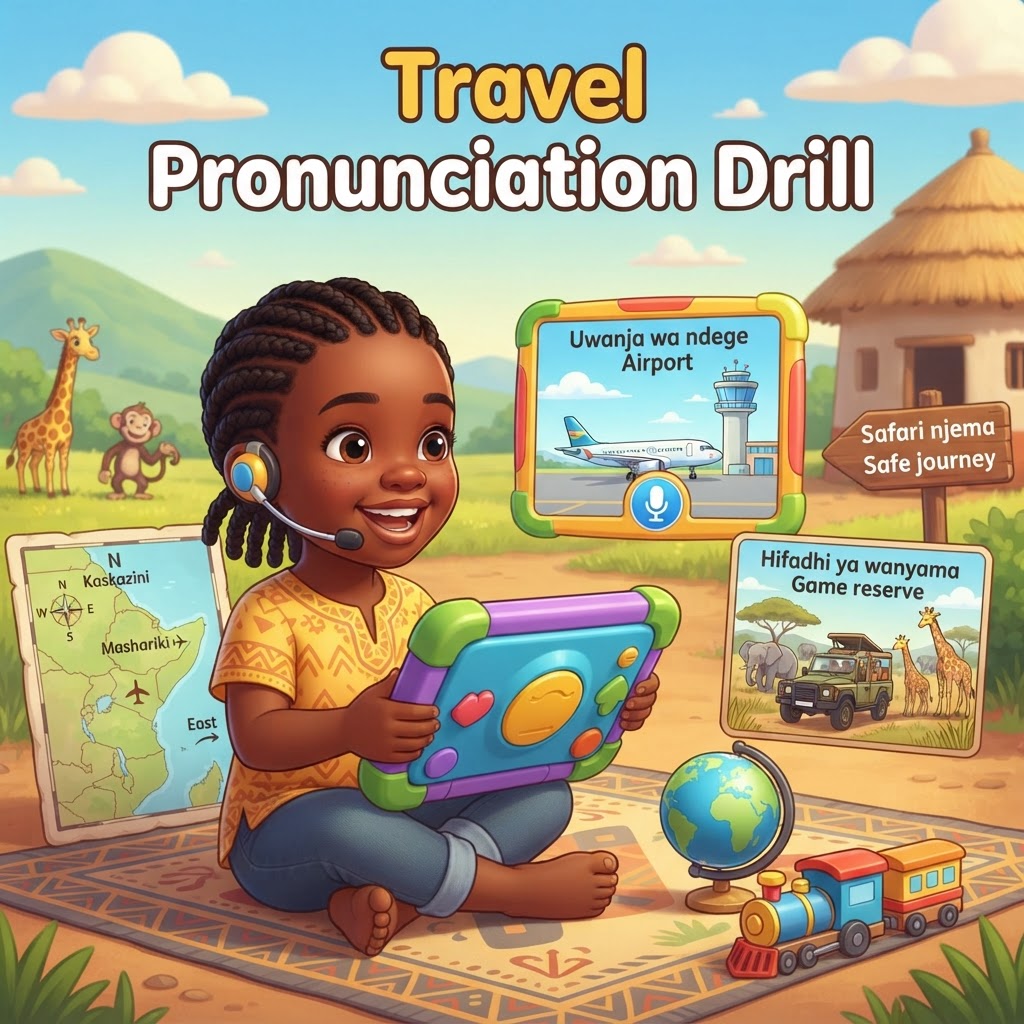 Travel Pronunciation Drill