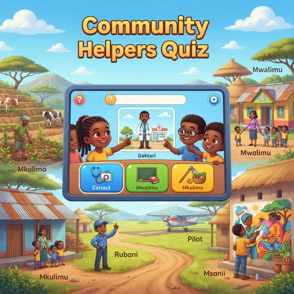 Community Helpers Quiz
