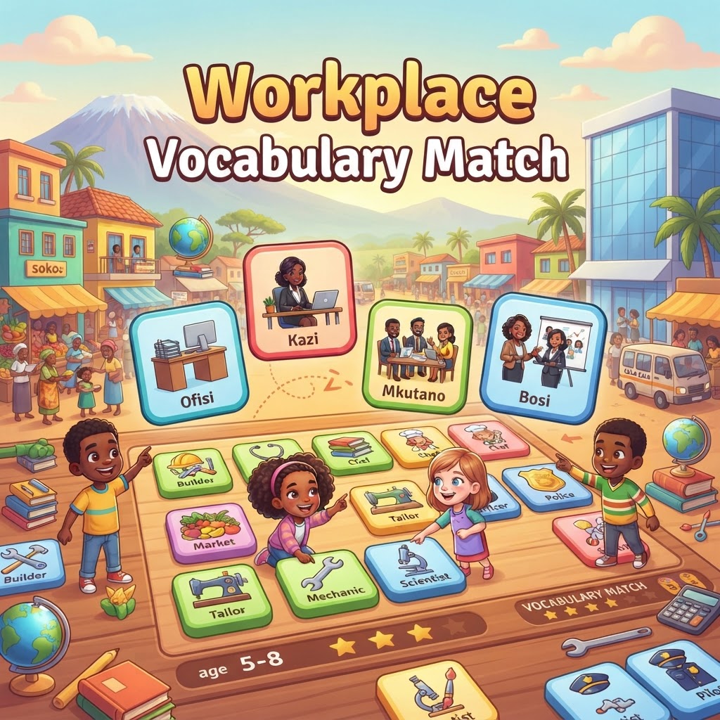 Workplace Vocabulary Match
