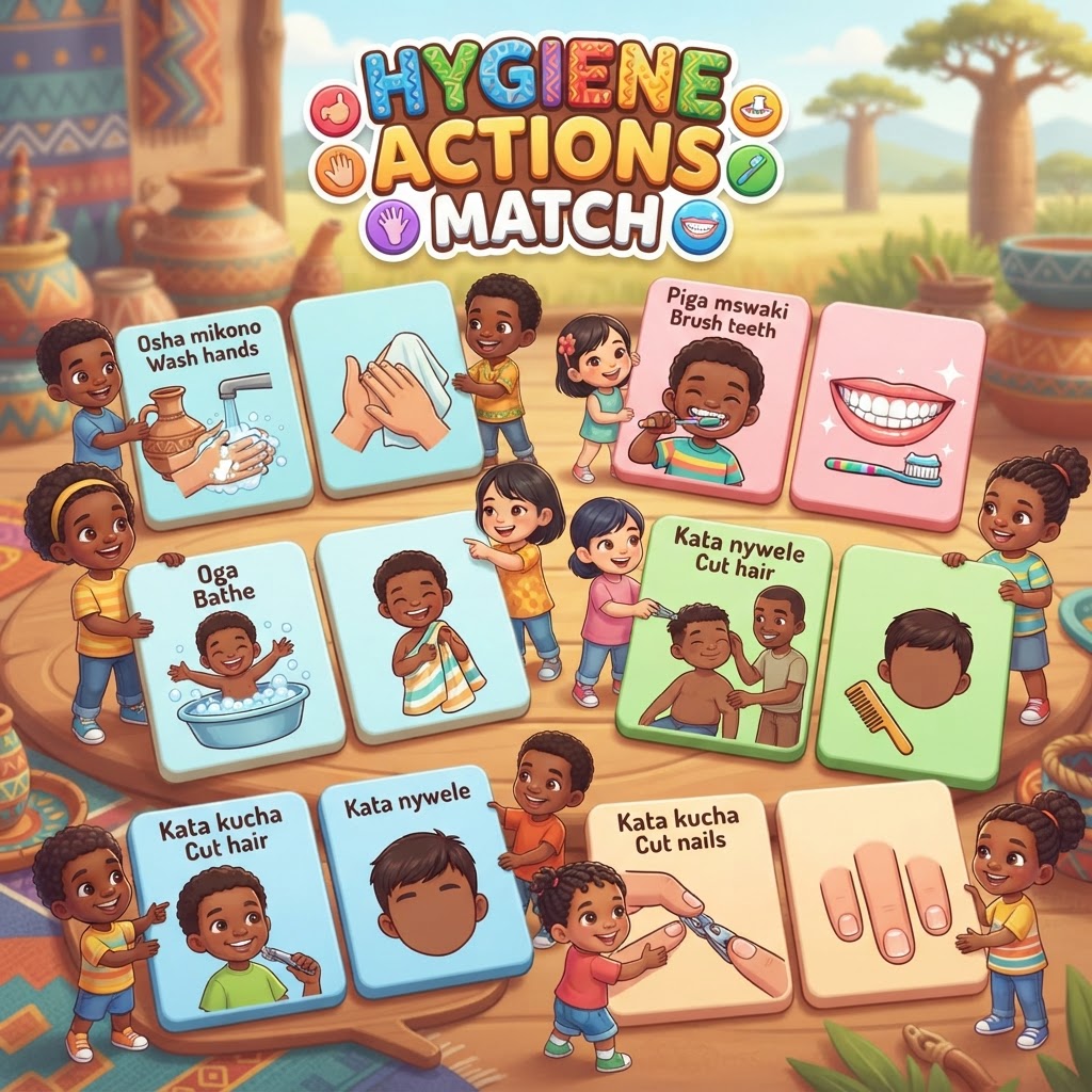Hygiene Actions Match