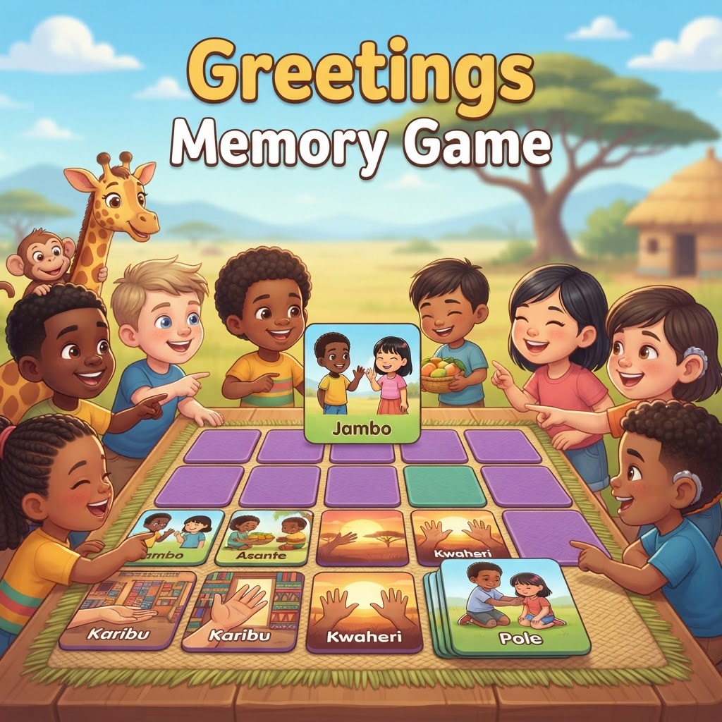 Greetings Memory Game