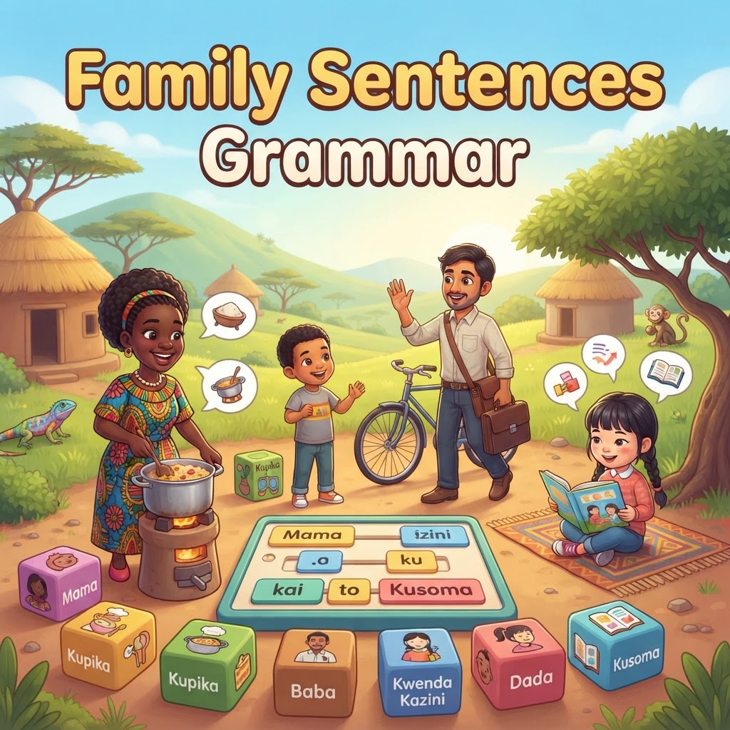 Family Sentences Grammar