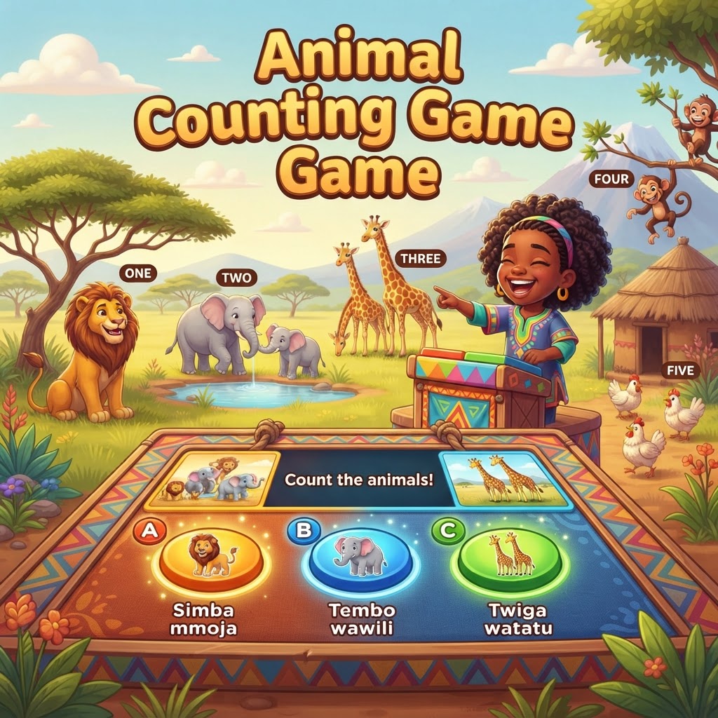 Animal Counting Game
