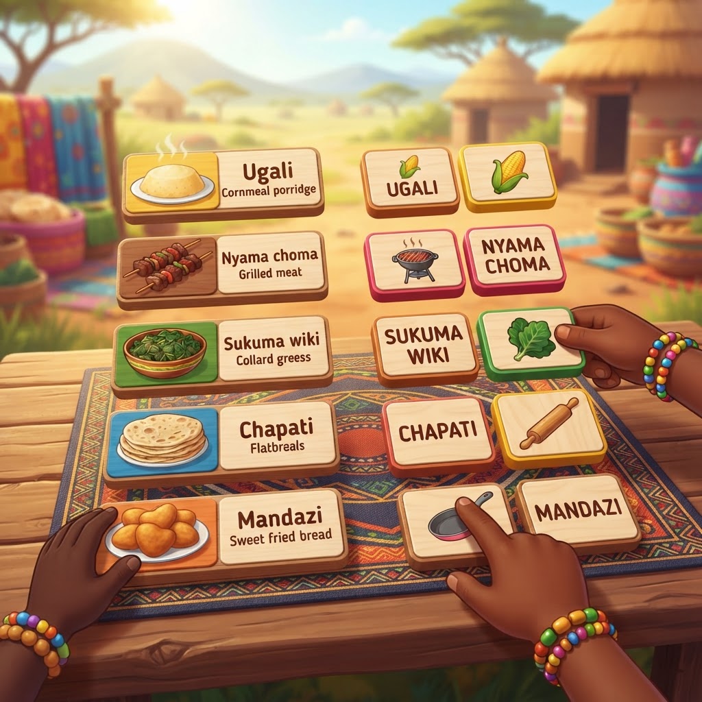 Food Vocabulary Match