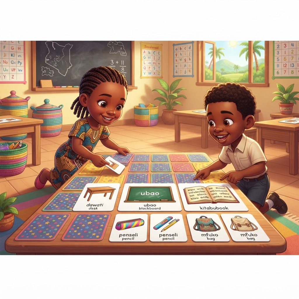 Classroom Objects Memory
