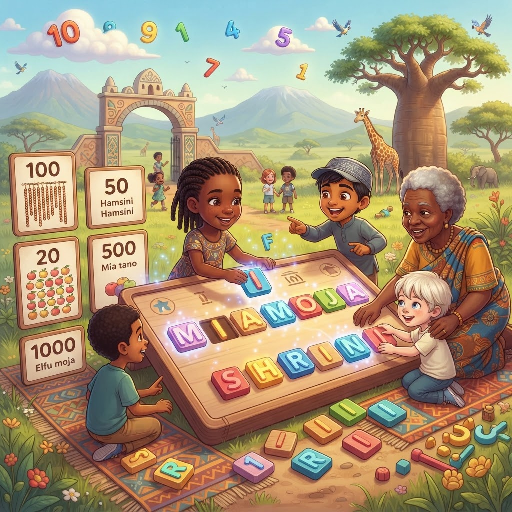 Big Numbers Scramble